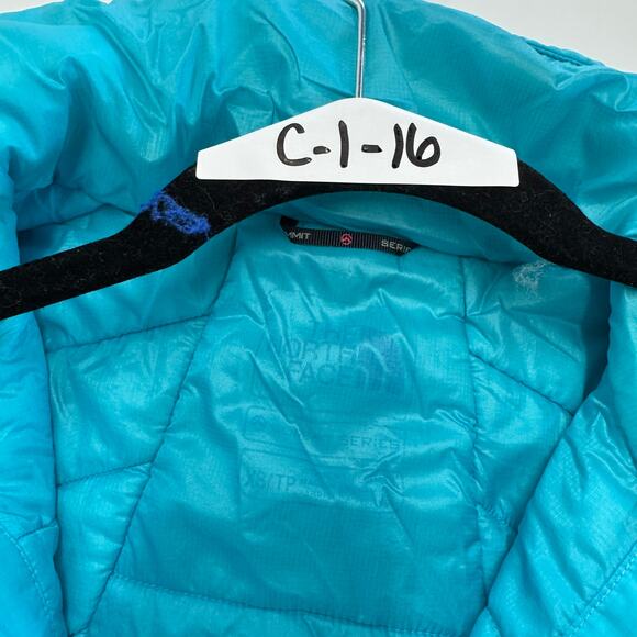 The North Face Jacket Womens X Small Blue Hyvent Alpha Full Zip Summit Series - Picture 3 of 12